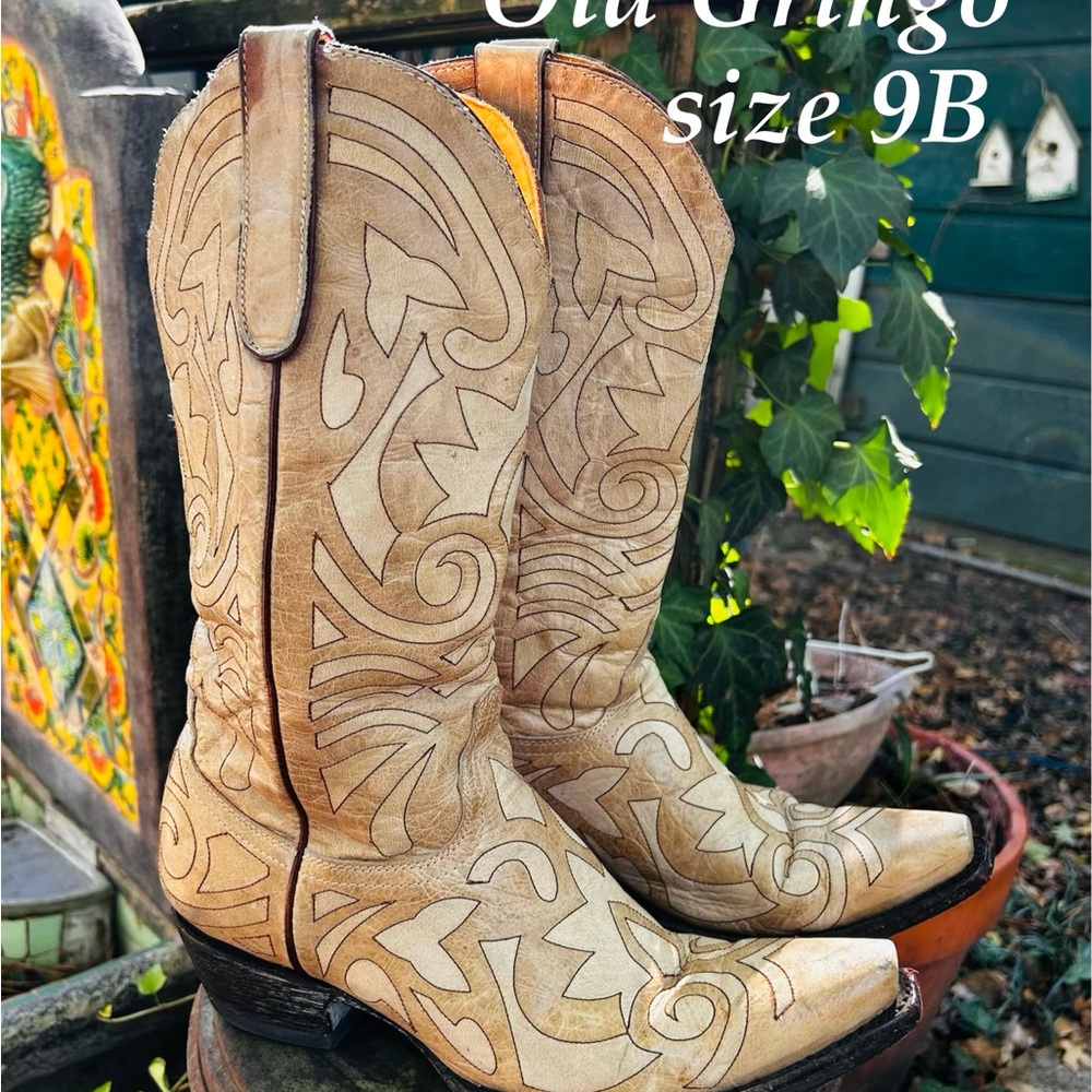 Old Gringo women’s Beige Western Boots